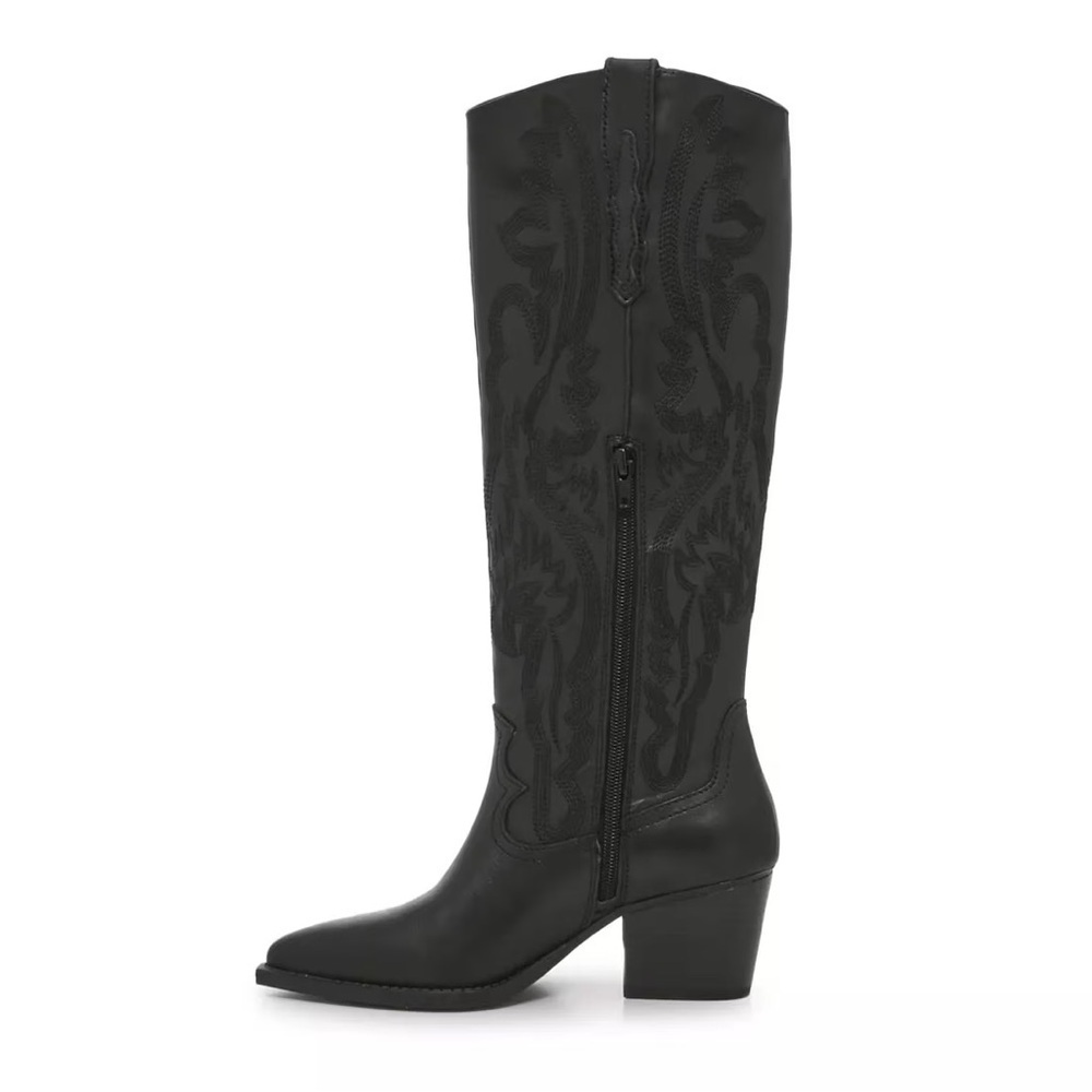 Crown Vintage Sila Western Boot - Black - Picture 3 of 4